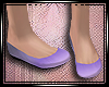 Purple Flat shoes