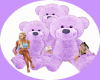 Purple Bear Seats