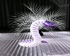 snake left purple white