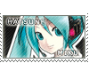 Hatsune Miku stamp