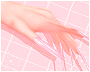 Long nails pink