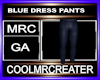 BLUE DRESS PANTS