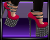 ~CC~Spiked Platforms Red