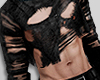 Goth Ripped Top