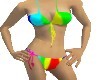 (M2)Rainbow Bikini