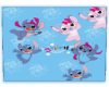 Stitch & Angel floating