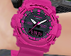 F' pink watch