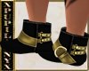 ONYX BLACK GOLD BOOTS