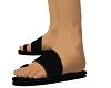 ASL Black Beach Sandals