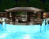 romantic pool bar
