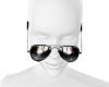 SILVER  SEXY GLASSES
