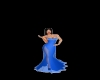 blue bridemaid dress