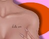 Bite me / chest tattoo