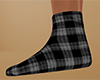 Gray Socks Plaid (F)