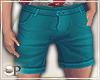 Liam Teal Shorts