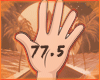 hand scaler 77,5%