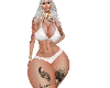 lELlFull Lingerie White