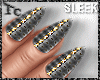 Geo Sharp Sleek Nails