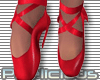 PIX Ballerina Shoes RED