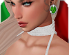 KW-Xmas-me Green Earring