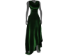 Silky Green Gown