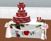 Love wedding Cake