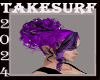 Ladies Purple Hair1