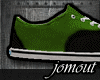 JJ| Green-Black Vans