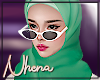 & Hijab Pelangi Seagreen