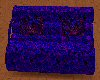 purple swirl couch