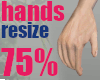 Hands scaler 75%