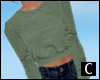 C` Green Sweater