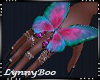 *Pink Hand Butterfly