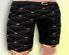 ♠Leopard Black Capris