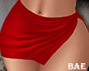 BAE| Red Satin Skirt