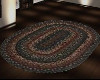 rustic braided rug