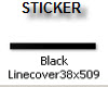 SolidBlack cover sticker