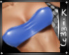 !K Pvc TubeTop Blue