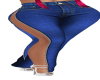 Blue Zipper Jeans