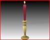 ~D~Burgundy TaperCandle