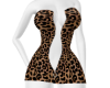 Leopard Zipper Dress