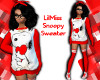 LilMiss Snoppy Sweater