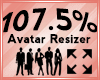 Avatar Scaler 107.5%