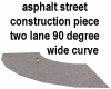 Asphalt Street 90w Curve