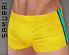 #S Rio Shorts #Yellow