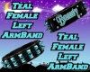 Teal (F) L  ArmBand