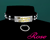 black rose collar
