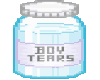 Boy Tears sticker