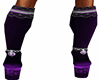 Dark Bunny's purple boot