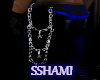 ADD CHAINS PANTS SILVER